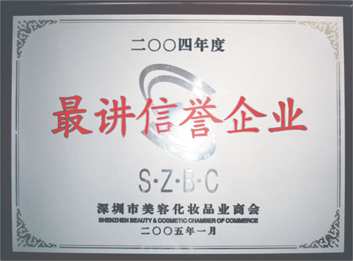 91视频污版下载榮獲2004最講信譽企業證書